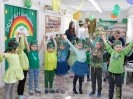 Zielony dzień z ufoludkiem