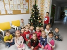 Świąteczna dekoracja hollu przedszkola