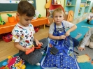 Zabawy sensoryczne u 